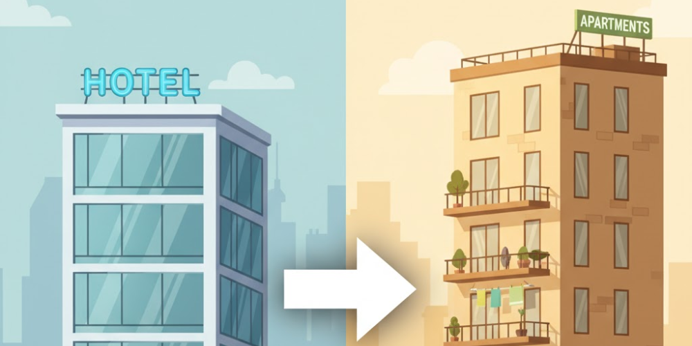Hotels Are Becoming Apartments Fast – Here's Why